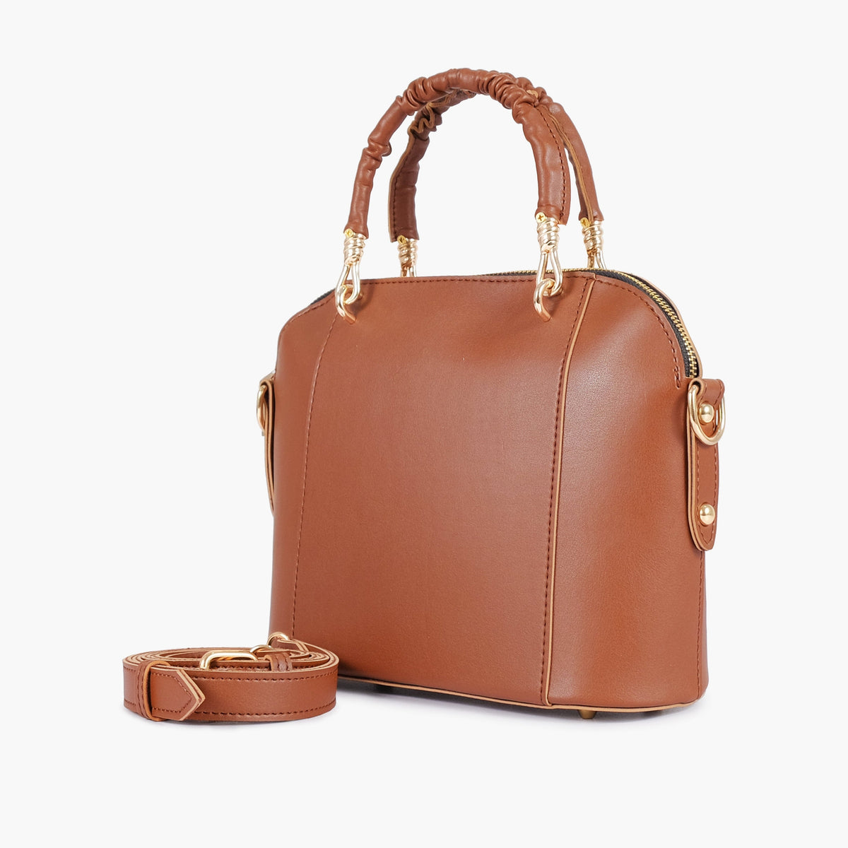 Brown small evening bag — view 2